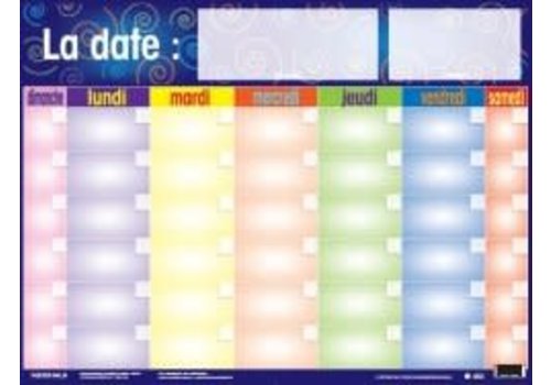 POSTER PALS La date, Calendar