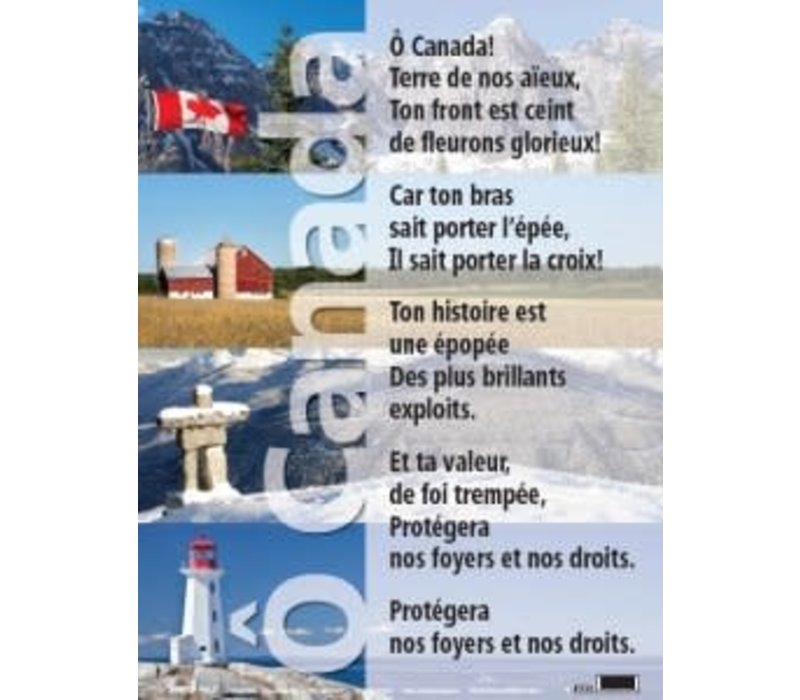 O Canada Poster French