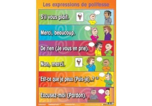 POSTER PALS Les expressions de politesse poster