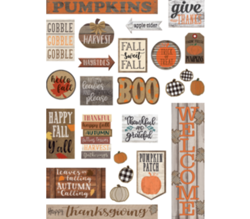 Home Sweet Classroom Happy Fall Mini Bulletin Board Set