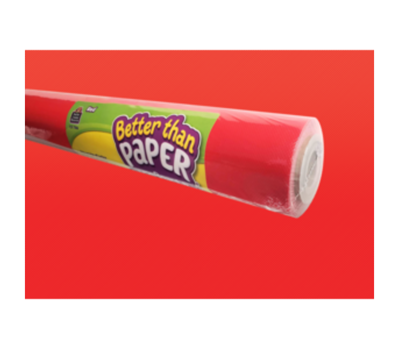 Better than Paper -Red Bulletin Board Roll