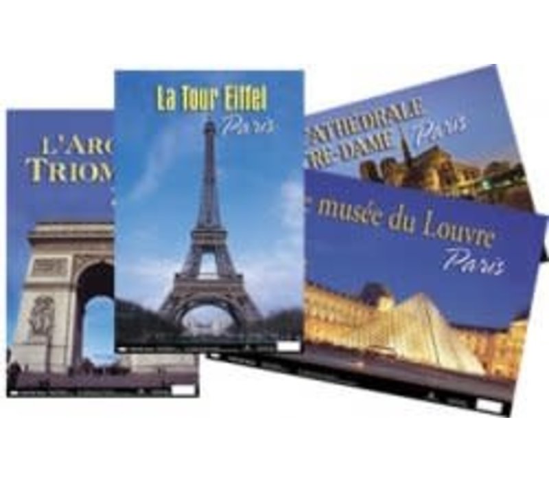 French Photo Poster Set - Paris Series