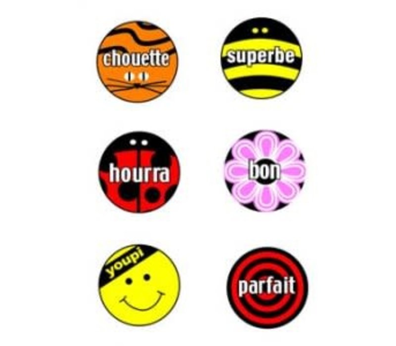 French Stickers Multi Pack