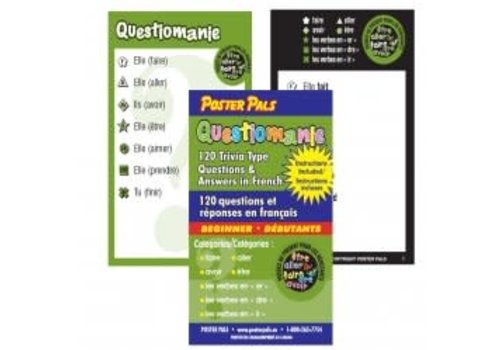 POSTER PALS French Trivia Game - Les verbes au present