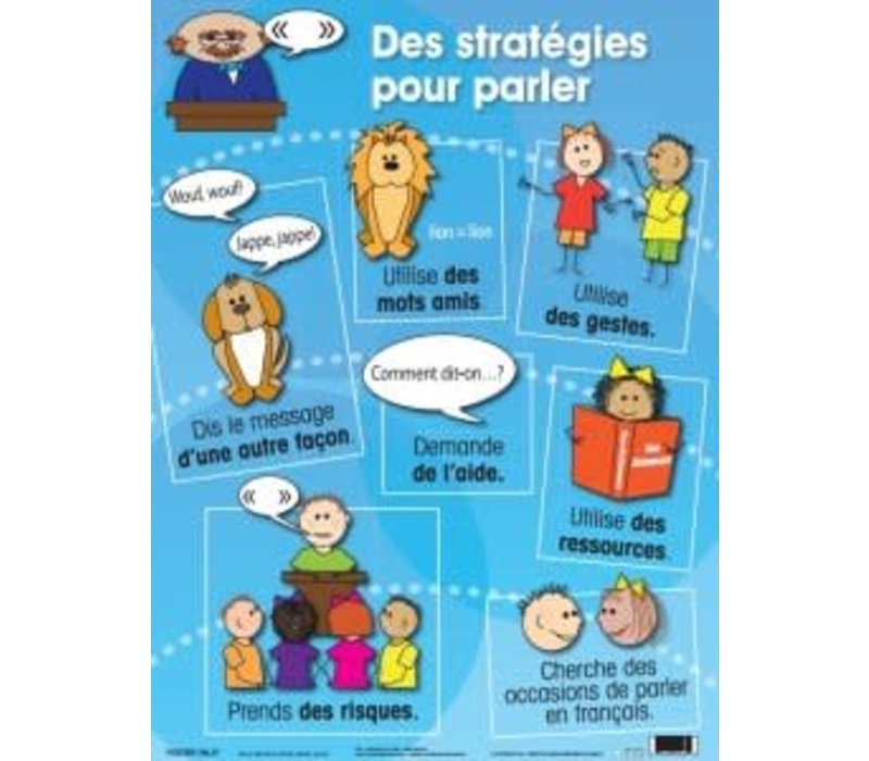 Des strategies pour parler poster*