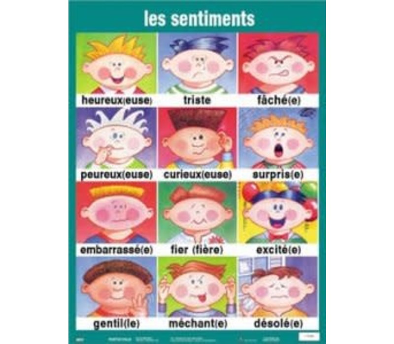 Les sentiments french poster