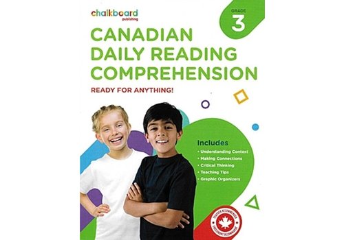 Chalkboard Publishing Canadian Daily Reading Comprehension Grade 3* Chalkboard Publishing Canadian Daily Reading Comprehension Grade 3*