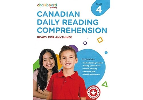 Chalkboard Publishing Canadian Daily Reading Comprehension Grade 4