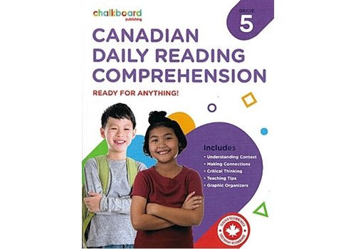 Chalkboard Publishing Canadian Daily Reading Comprehension Grade 5*