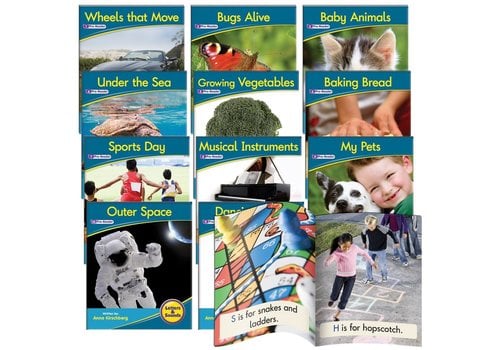 JUNIOR LEARNING Letters and Sounds Set 1 Non-Fiction Boxed Set