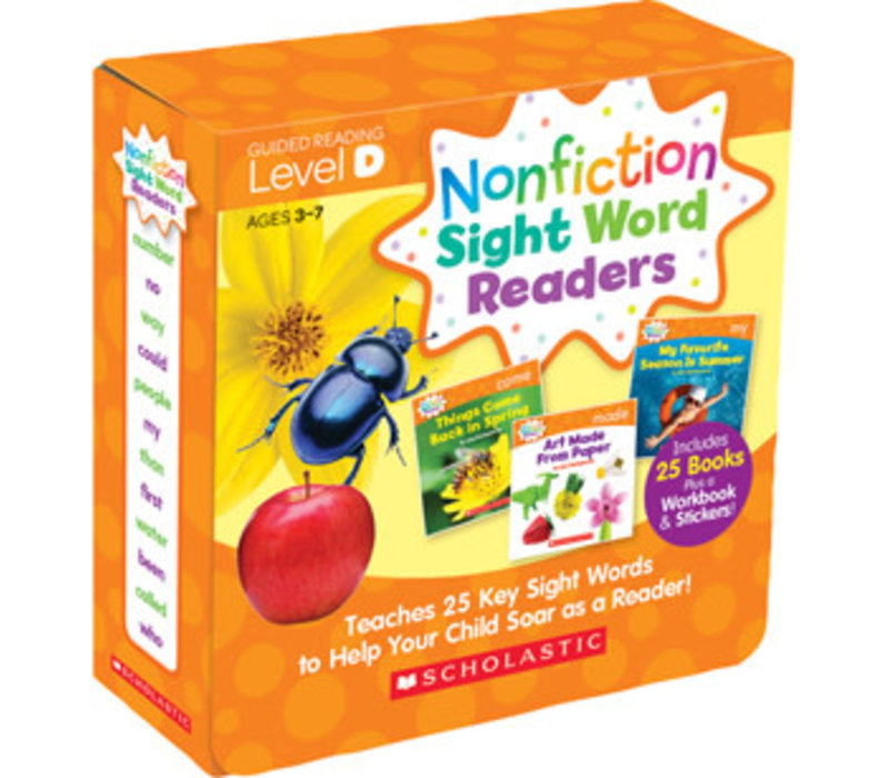 Scholastic Nonfiction Sight Word Readers - Level D