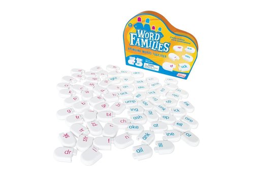 JUNIOR LEARNING Word Families Family Game* JUNIOR LEARNING Word Families Family Game*