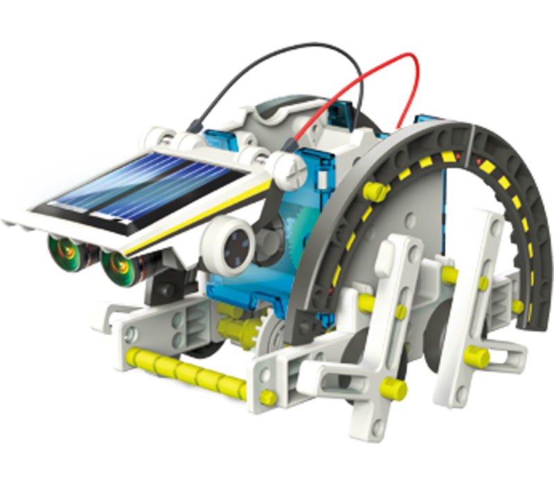 14 in one educational solar robot