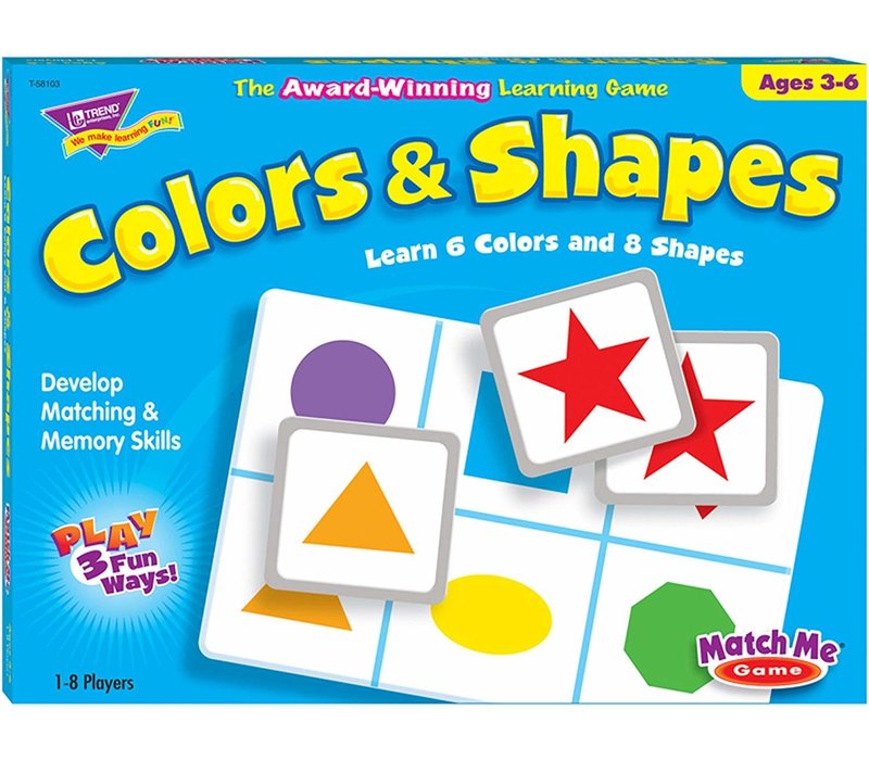 Colors & Shapes - Match Me Game (D)*