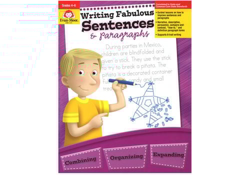 Evan Moor WRITING FABULOUS SENTENCES & PARAGRAPHS*