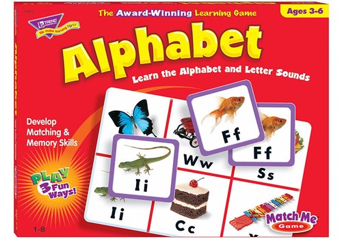 Trend Enterprises Alphabet- Match Me Game (D)*