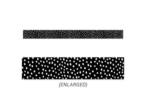 Creative Teaching Press Messy Dots on Black Straight Border