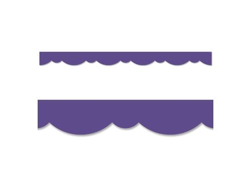 Creative Teaching Press Ultra Violet Stylish Scallops Border* (D)