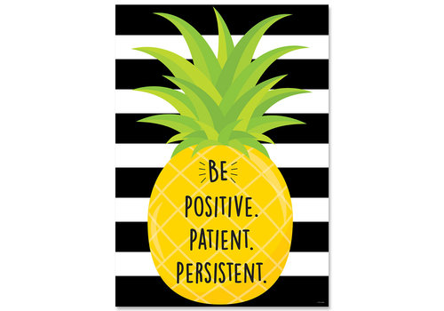 Creative Teaching Press Be Positive, Patient, Persistent Poster