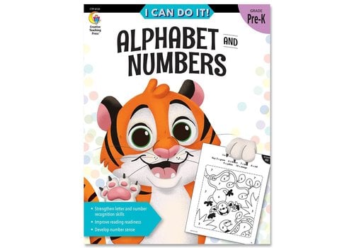 Creative Teaching Press I Can Do It! Books Alphabet & Numbers