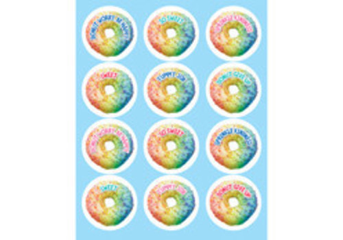 Carson Dellosa Rainbow Donut Shape Stickers* (D)
