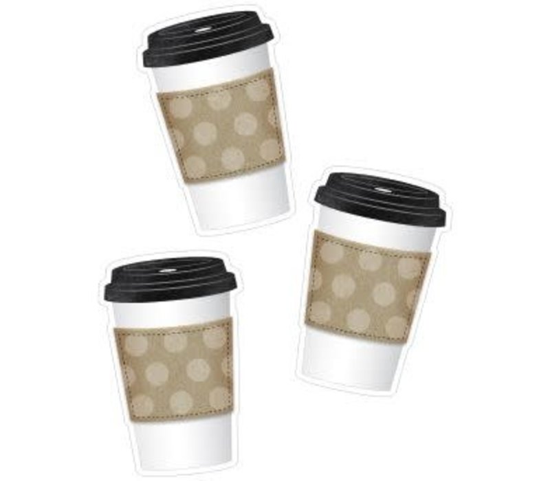 Industrial Cafe To-Go Cup Cut-Outs