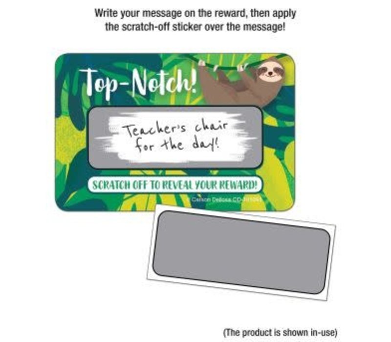 Top-Notch! Scratch Off Awards & Certificates