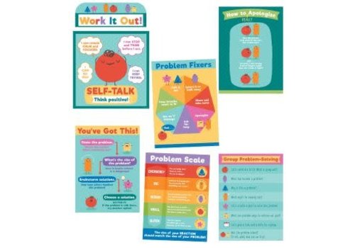 Carson Dellosa Social Problem-Solving Bulletin Board Set*