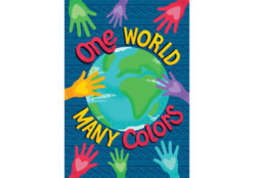 Carson Dellosa One World Many Colors Poster* (D) Carson Dellosa One World Many Colors Poster* (D)