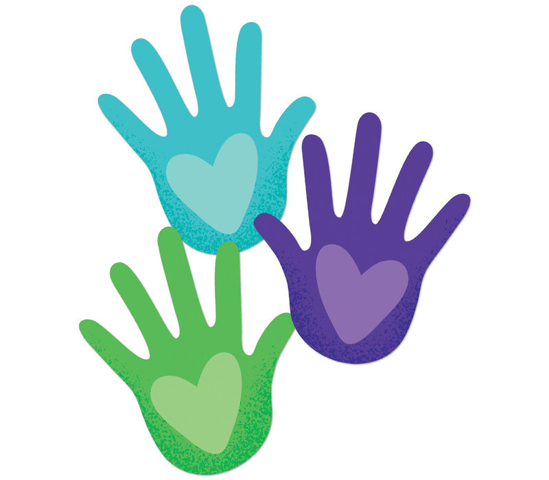 Hands with Hearts Cut-Outs/Accents  6"
