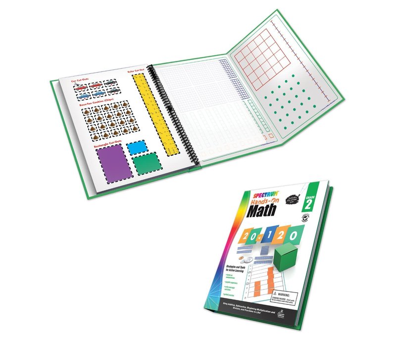 Spectrum Hands-On Math Workbook  Grade 2