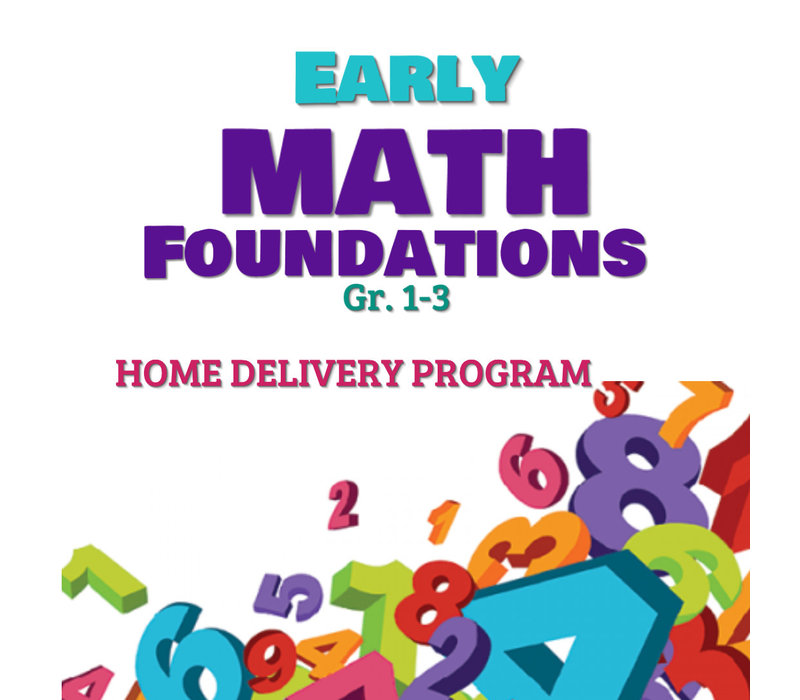 Early Math Foundations Part 1 -HOME DELIVERY PROGRAM