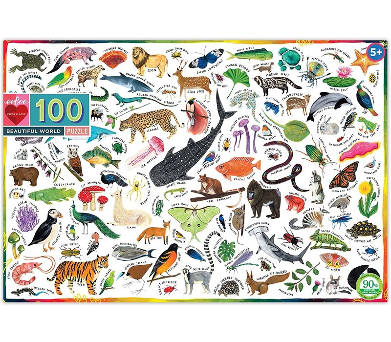 Beautiful World 100 Piece Puzzle