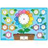 ASHLEY PRODUCTIONS Learning Mat Telling Time, Double-sided