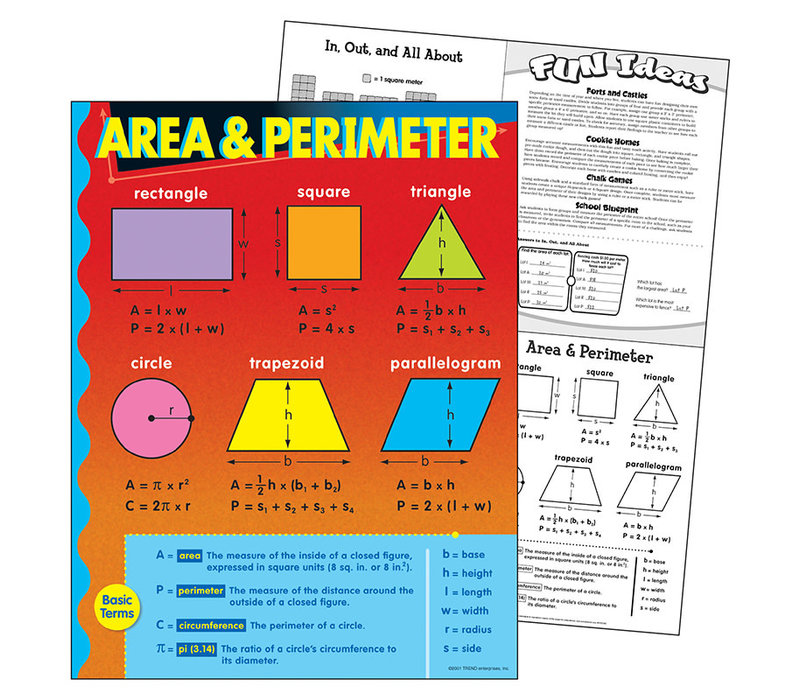 Area & Perimeter Poster (D)*