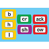 ASHLEY PRODUCTIONS Word Chunking Magnetic Set*