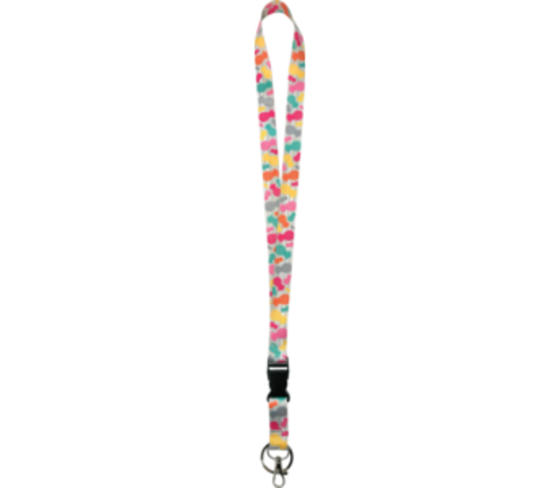 Tropical Punch Pineapples Lanyard *