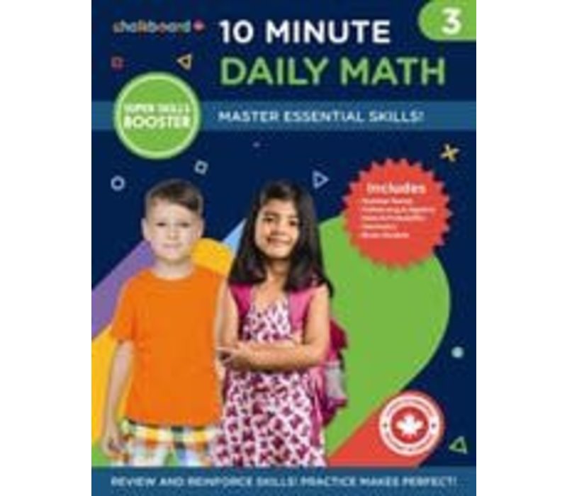Canadian 10 Minute Daily Math Grade 3