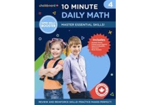 Chalkboard Publishing Canadian 10 Minute Daily Math Grade 4*