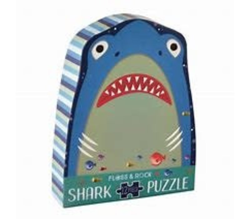 Shark 12 piece puzzle (Floss & Rock)