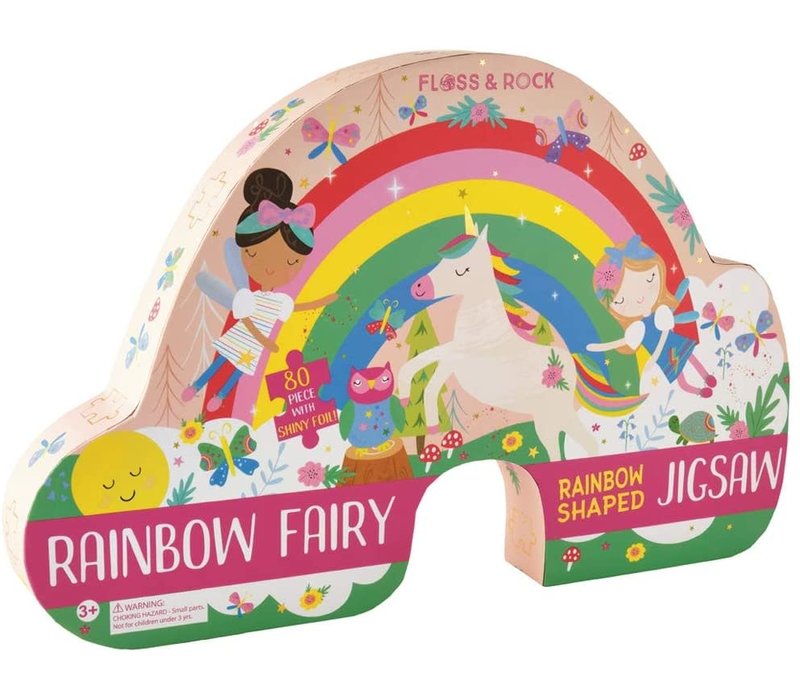 Rainbow Fairy 80 piece  Puzzle (Floss & Rock) *