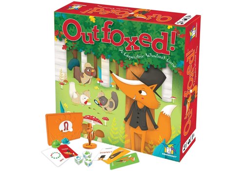 Gamewright Outfoxed! Cooperative Game *