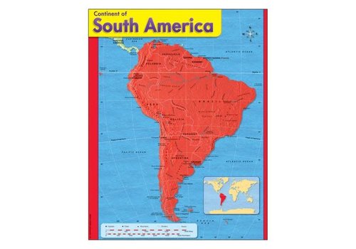 Trend Enterprises Continent of South America (D)*