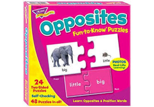 Trend Enterprises Opposites Fun to Know Puzzle (D)*