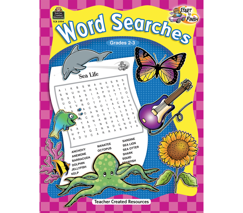Start to Finish: Word Searches (Gr. 2-3) (D)
