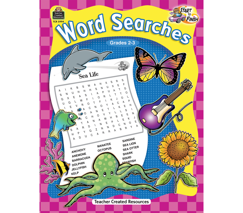 Start to Finish: Word Searches (Gr. 2-3) (D)*