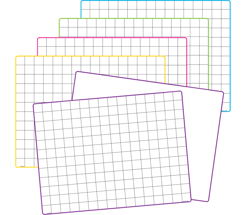 Math Grid Dry Erase Boards