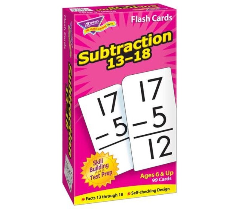 Subtraction 13-18 (D)*