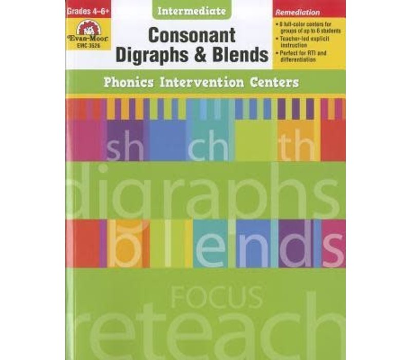 Consonant Digraphs & Blends Phonics Intervention Centers*