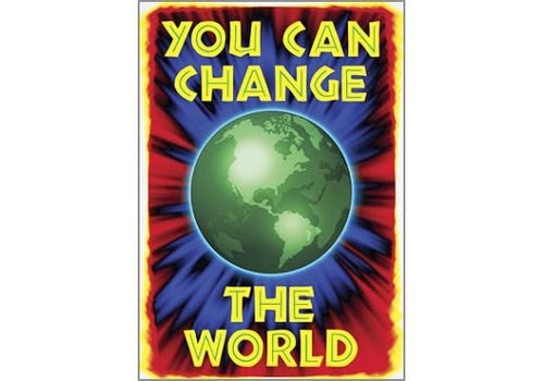 Trend Enterprises You Can Change the World Poster* Trend Enterprises You Can Change the World Poster*